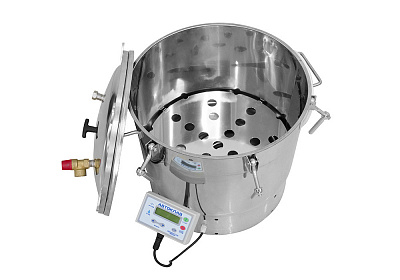 Автоматический автоклав "Мультиповар" 46 л, с ЭБУ, с фальшдном